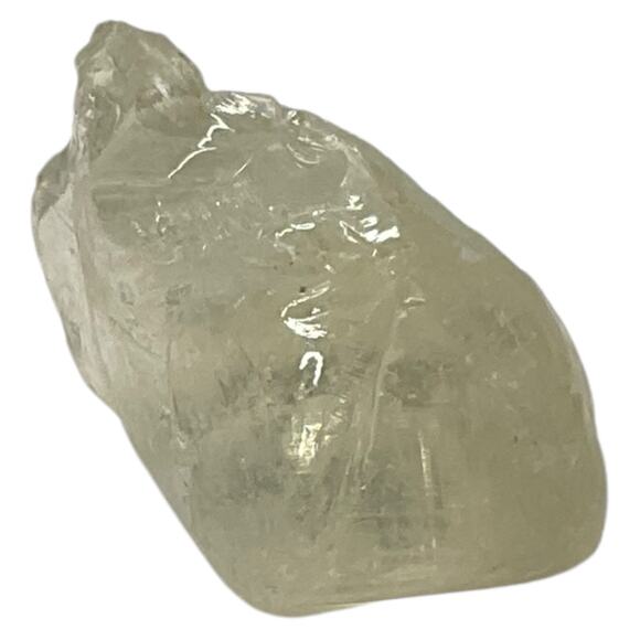 Clear Translucent Art Glass Cullet Glowing Manganese Slag Glass #5GX66 - Picture 5 of 8